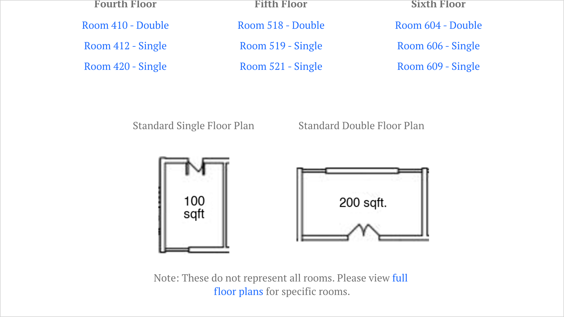 housing selection